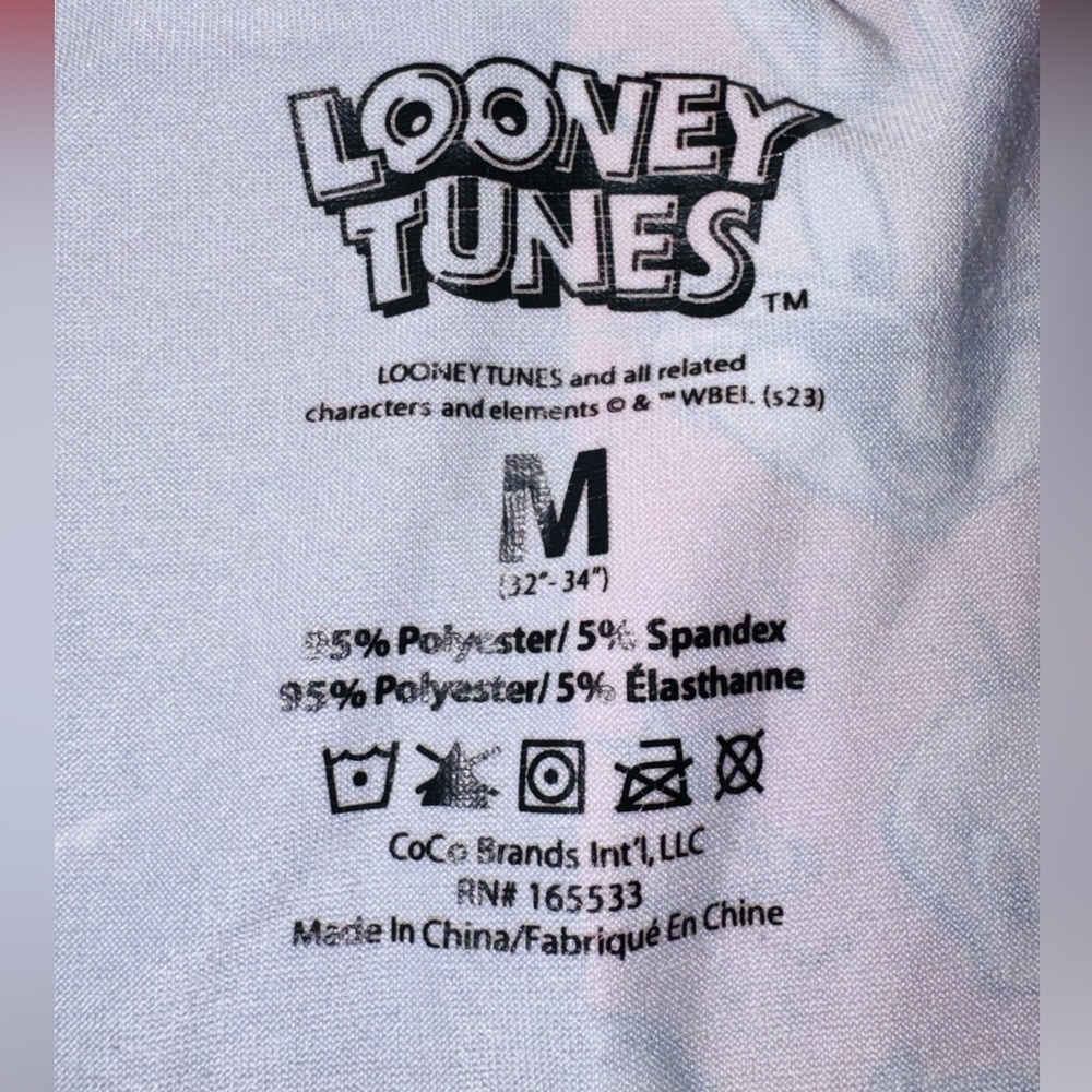 Warner Bros. Looney Tunes Red and Black Men's Shorts - Picture 3 of 3